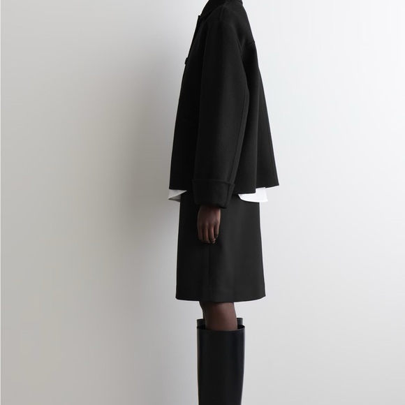 COS DOUBLE-FACED WOOL SHORT JACKET NWT SMALL S - Picture 7 of 11